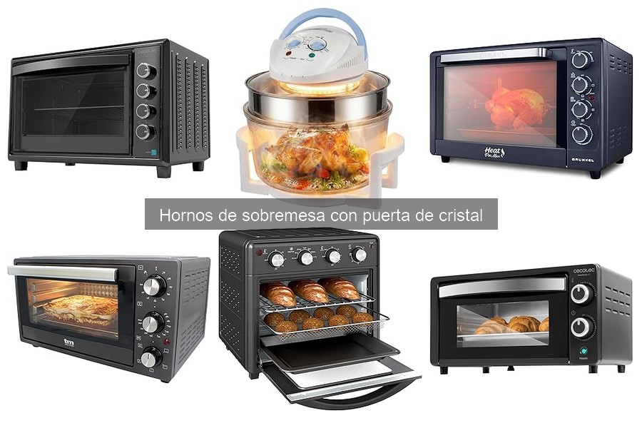 Dónde comprar hornos de sobremesa con puerta de cristal baratos