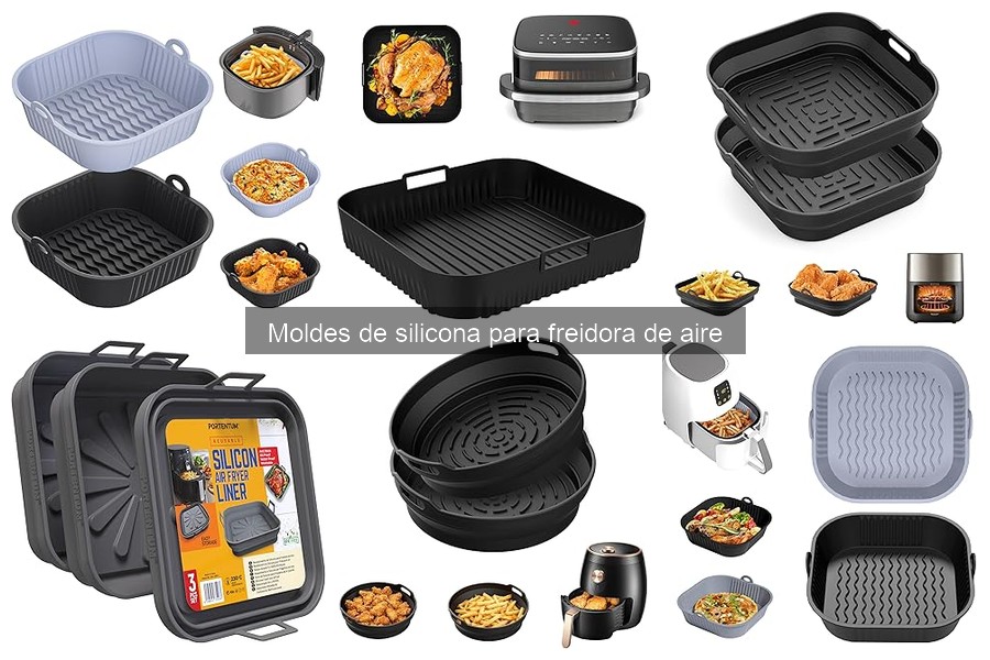 Dónde comprar moldes de silicona para freidora de aire baratos
