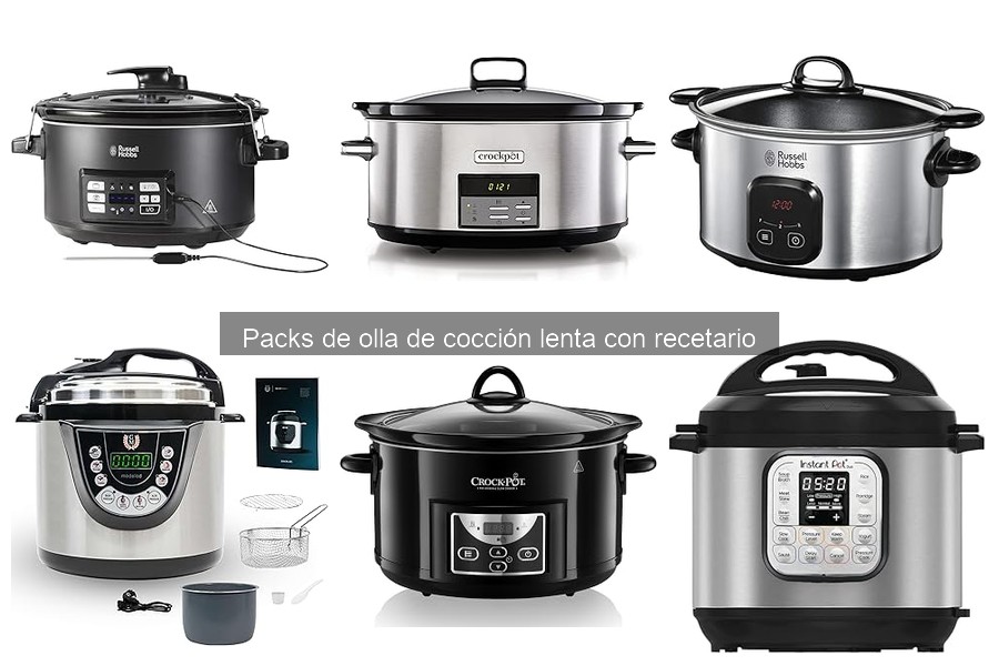 Dónde comprar olla de cocción lenta con recetario