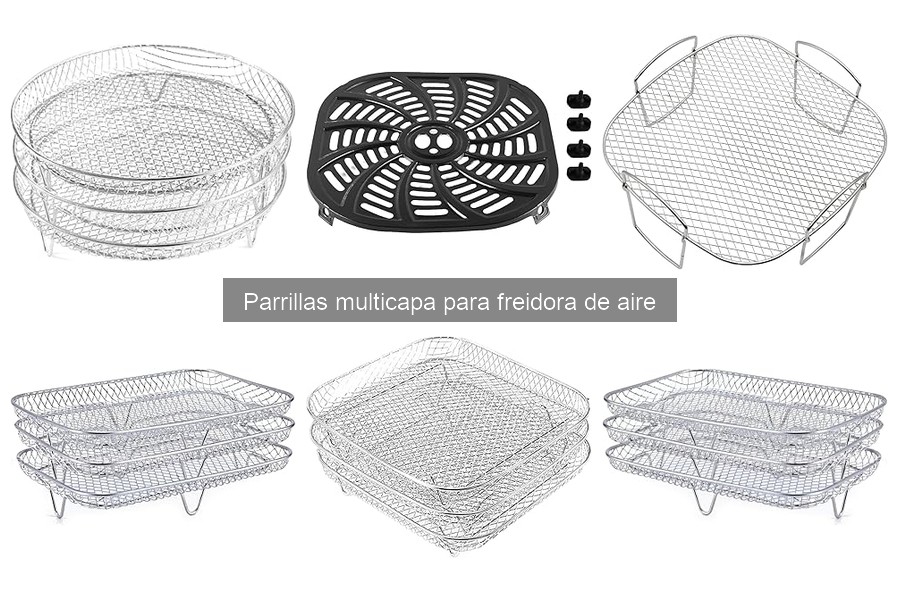 Dónde comprar parrillas multicapa para freidora de aire