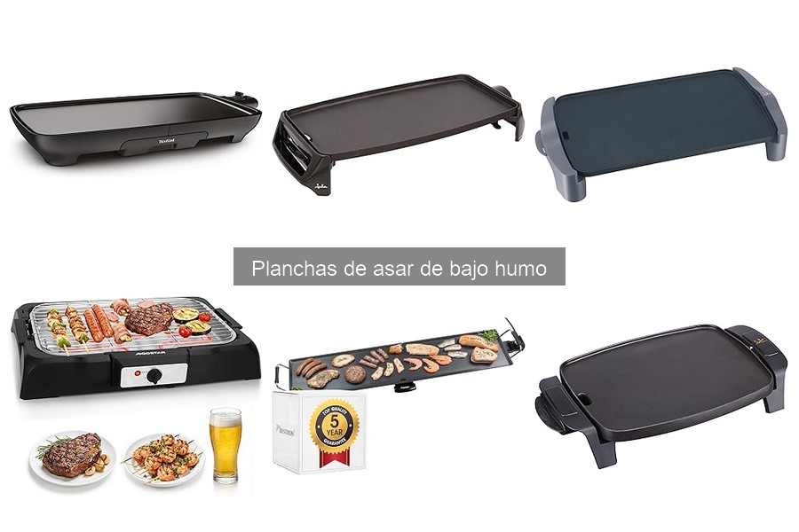 Dónde comprar planchas de asar de bajo humo: opciones y precios