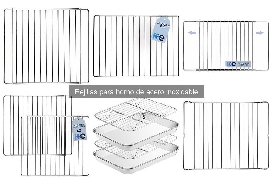 Dónde comprar rejillas para horno de acero inoxidable