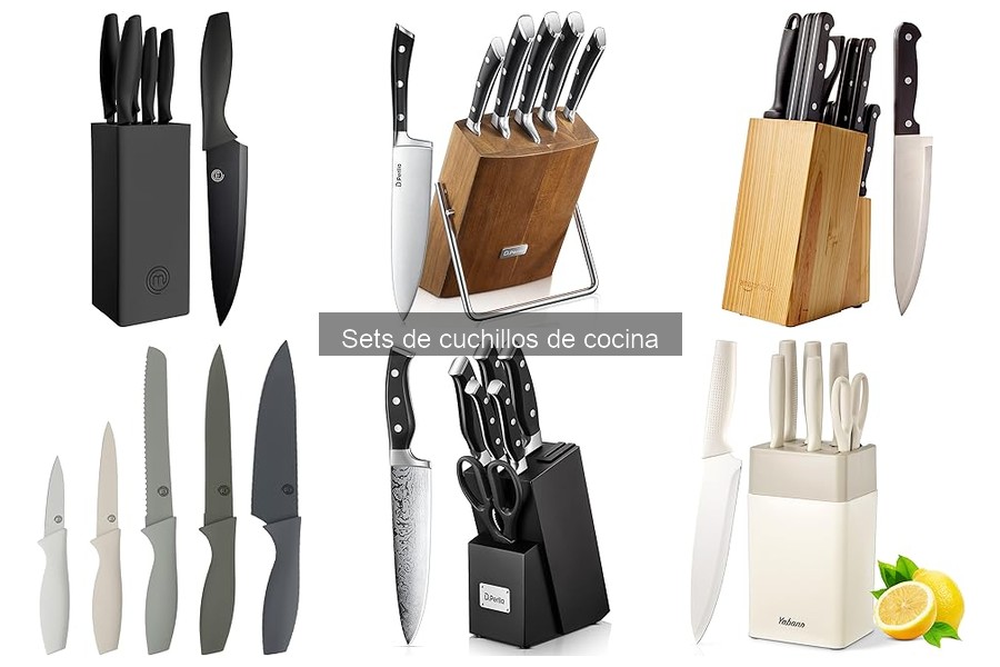 Donde comprar sets de cuchillos de cocina a buen precio