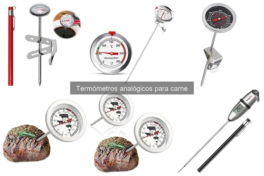 Dónde comprar termómetros analógicos para carne en 2023
