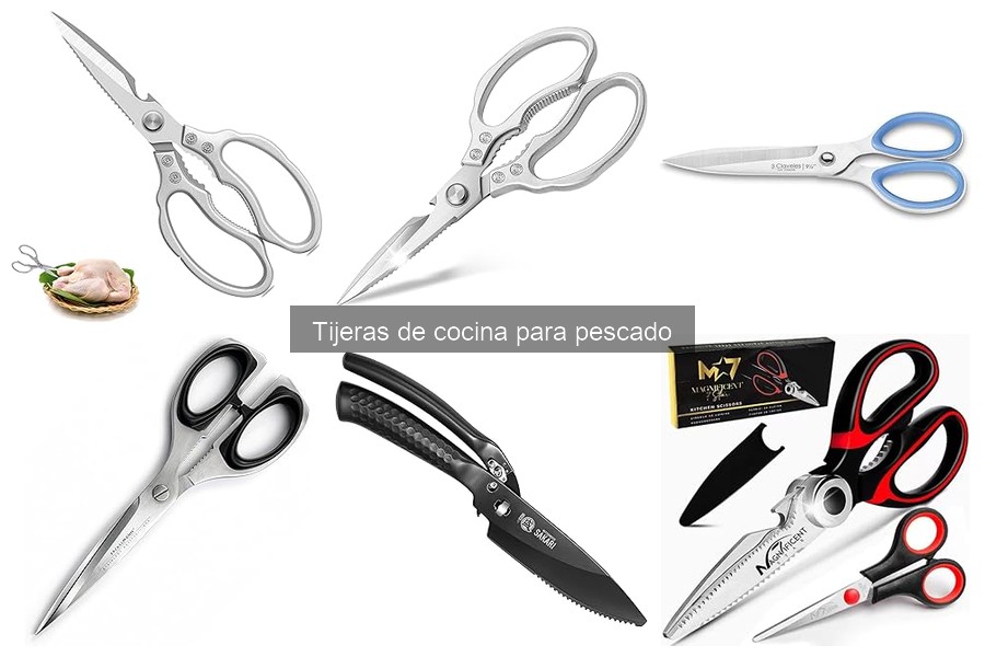Dónde comprar tijeras de cocina para pescado: mejores opciones