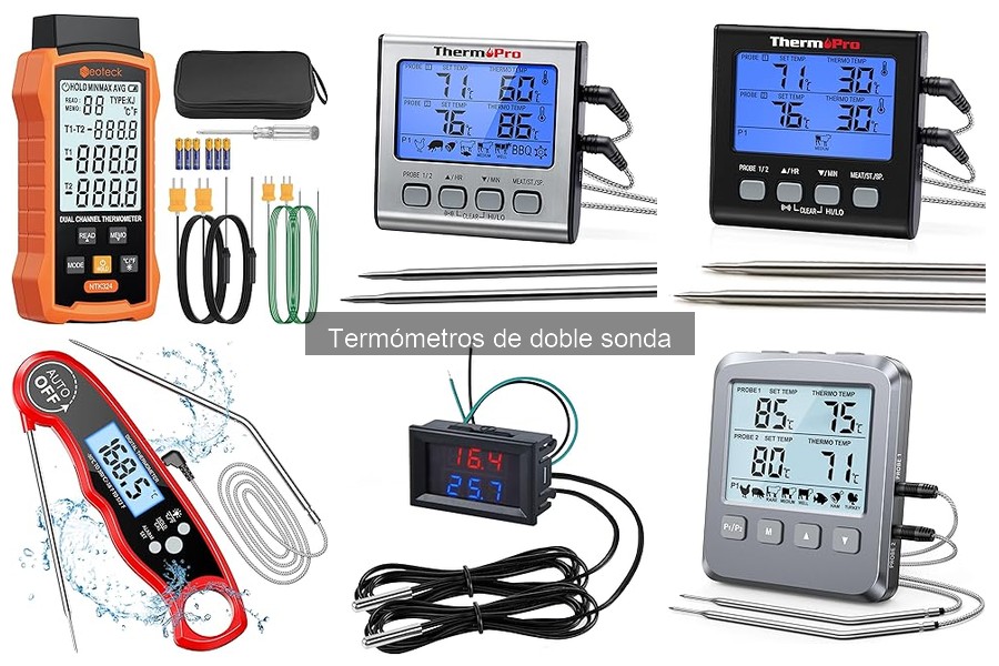 Dónde comprar un termómetro de doble sonda: opciones y precios