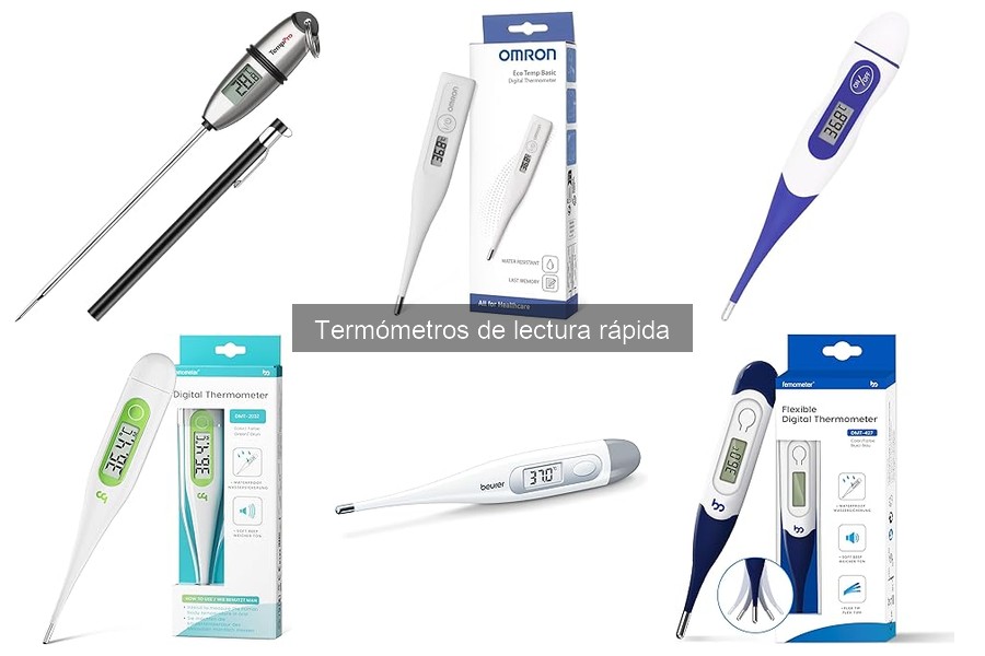 ¿Dónde comprar un termómetro de lectura rápida? Precios y Ofertas