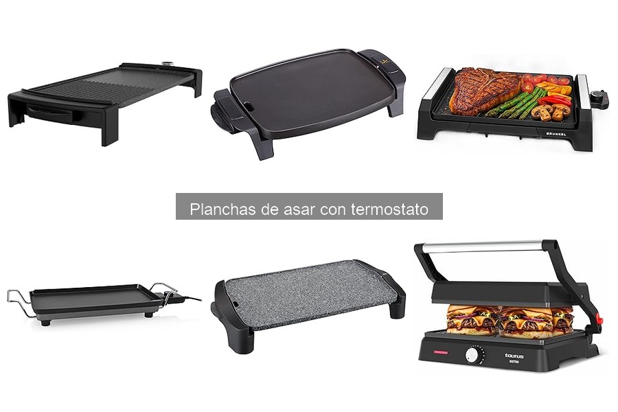 Durabilidad de Planchas de Asar con Termostato: Comparativa