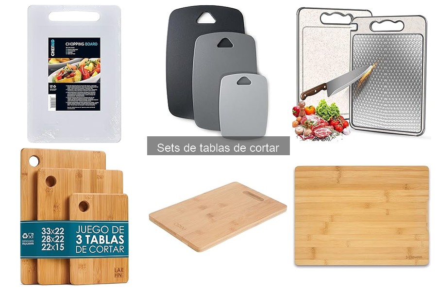 Elementos Imprescindibles en un Set Básico de Tablas de Cortar