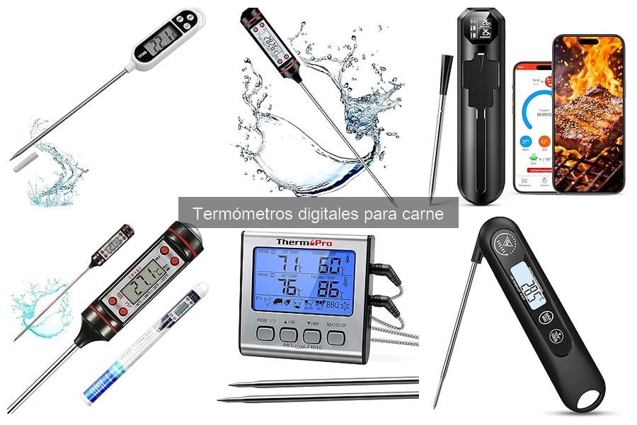 Errores comunes al comprar termómetros digitales para carne