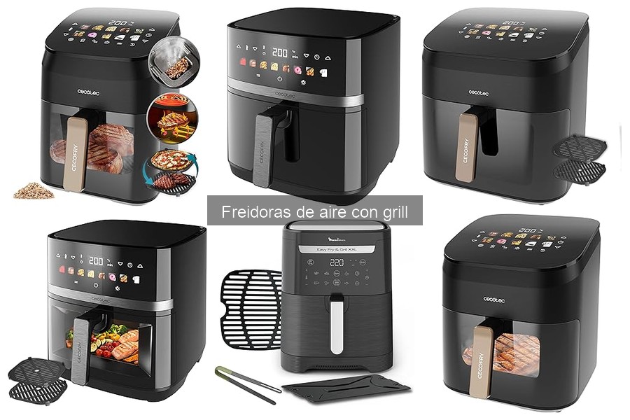 Errores comunes al elegir una freidora de aire con grill