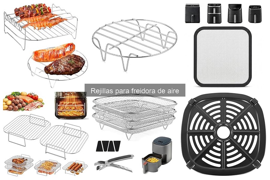 Errores comunes al usar rejillas para freidora de aire