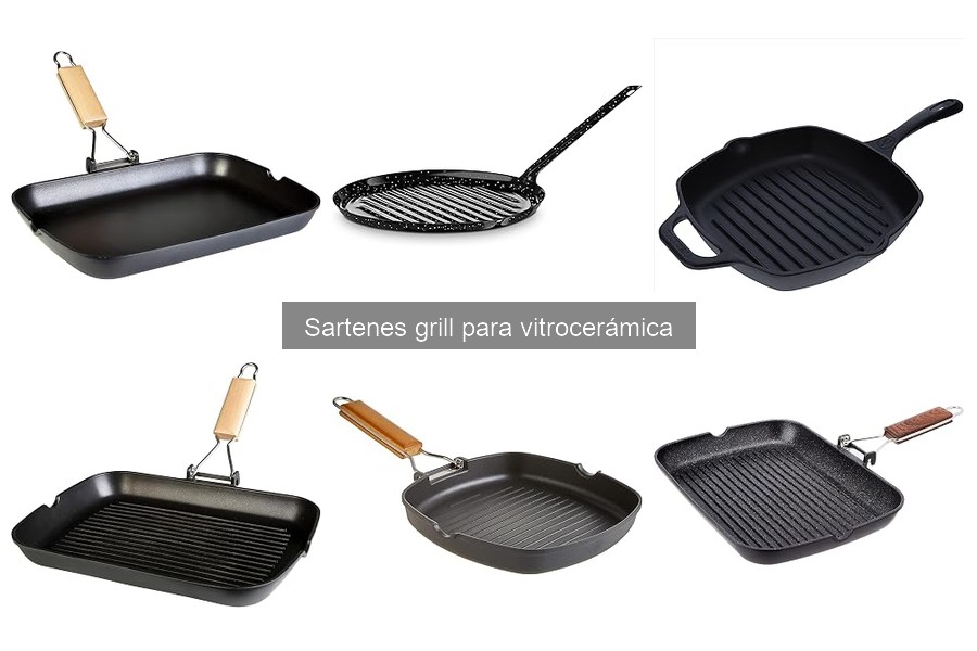Errores comunes al usar sartenes grill para vitrocerámica
