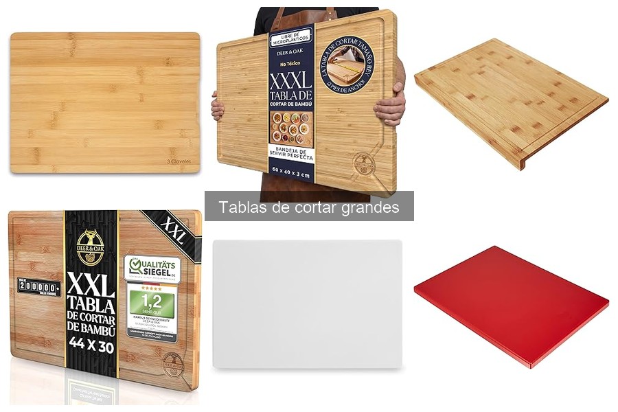 Errores comunes al usar tablas de cortar grandes en cocina