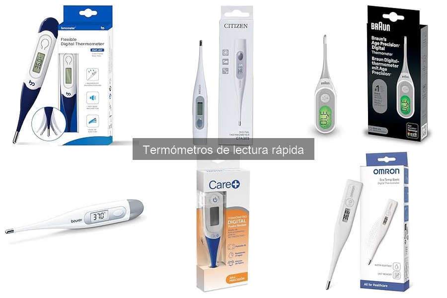 Errores comunes al usar termómetros de lectura rápida