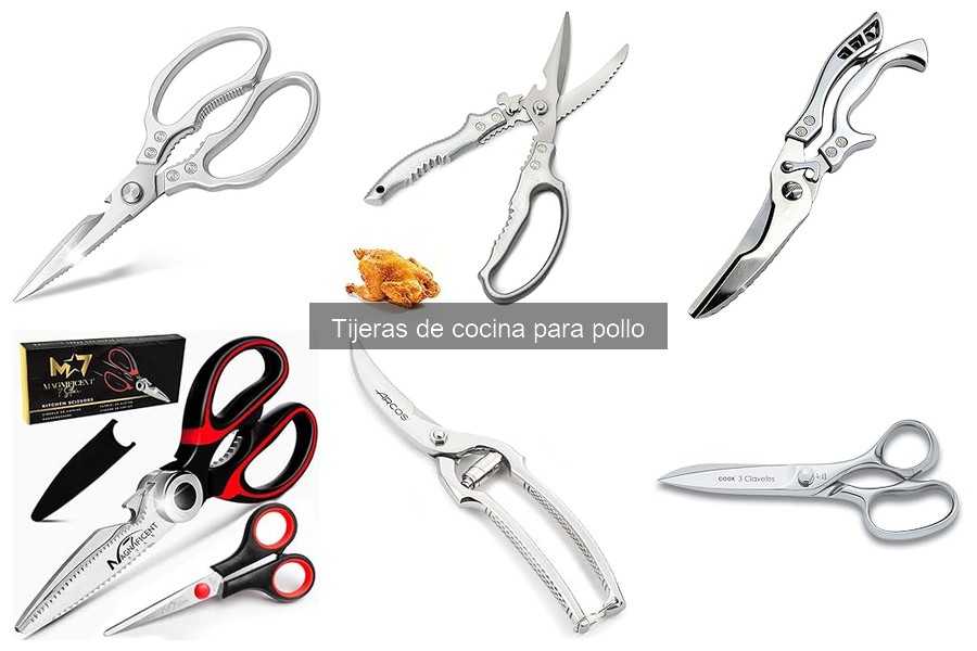 Errores comunes al usar tijeras de cocina para pollo
