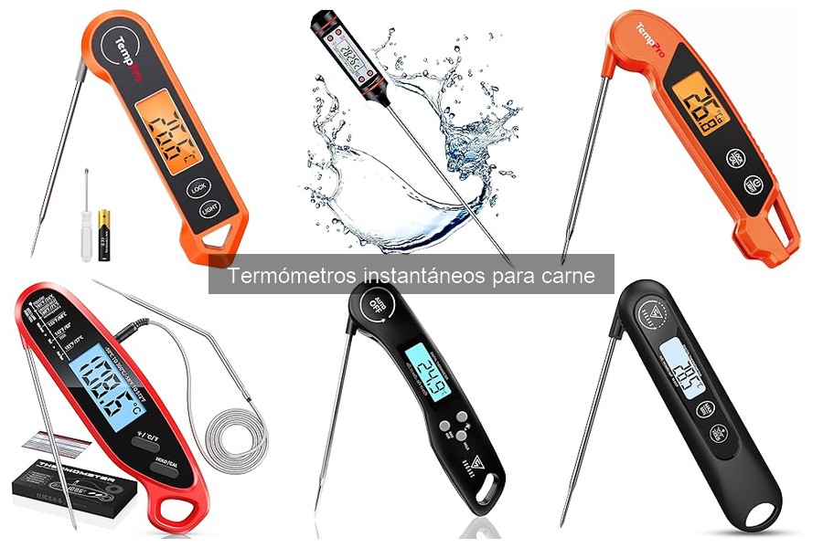 Errores comunes al usar un termómetro instantáneo para carne