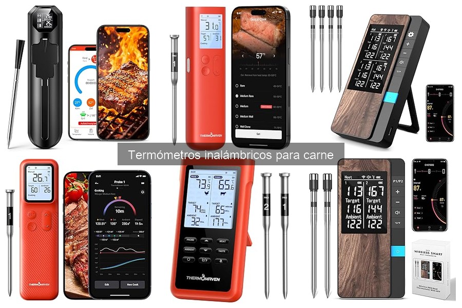 Errores comunes con termómetros inalámbricos para carne