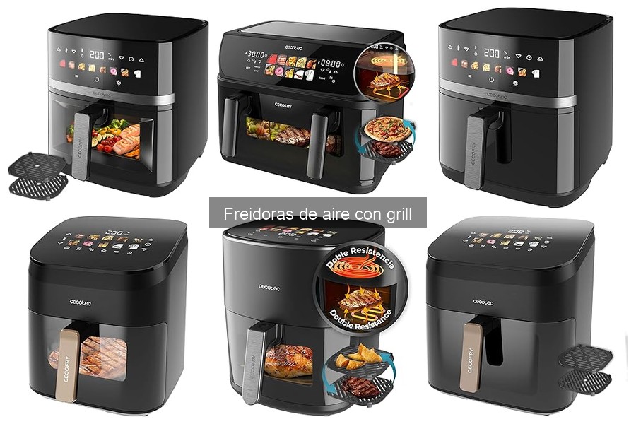 Freidoras de Aire con Grill para Cocinas Pequeñas: ¿Cuál Elegir?