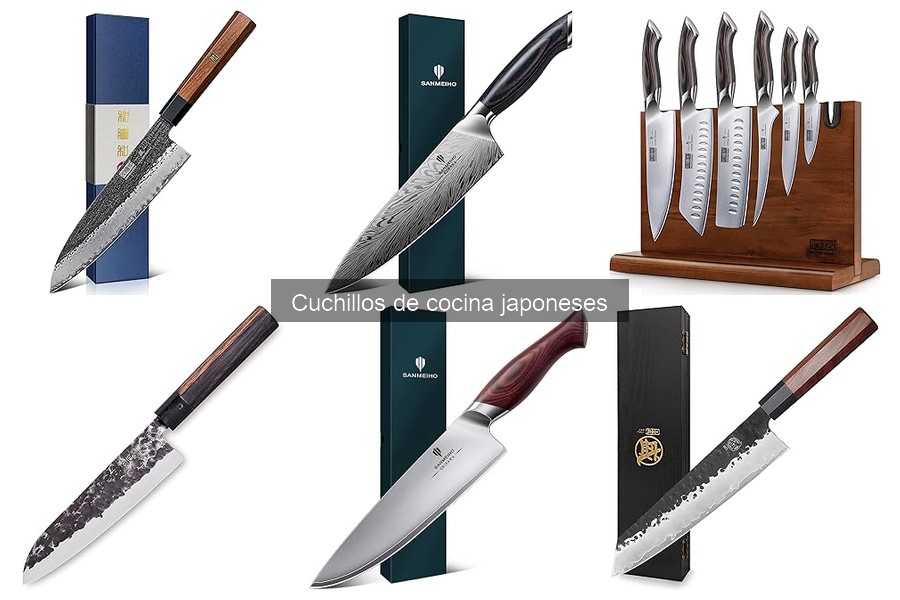 Guía de compra: Cuchillos de cocina japoneses imprescindibles