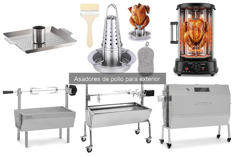 Guía de Compra de Asadores de Pollo para Exterior