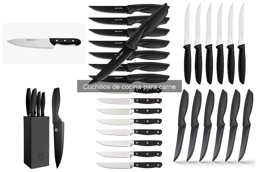 Guía de compra de cuchillos de cocina para carne