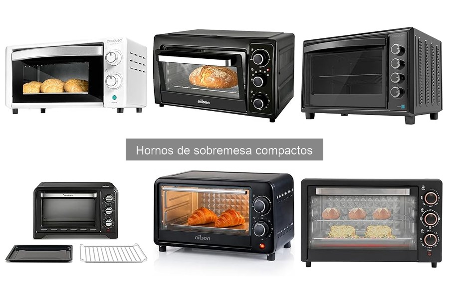 Guía de compra de hornos de sobremesa compactos