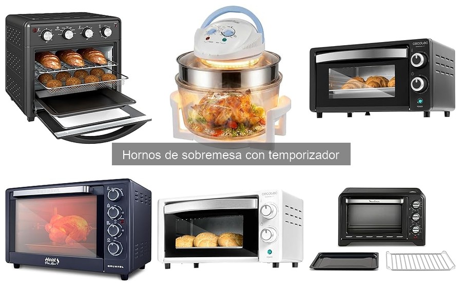 Guía de compra de hornos de sobremesa con temporizador