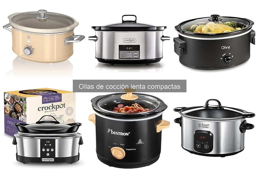 Guía de compra de ollas de cocción lenta compactas