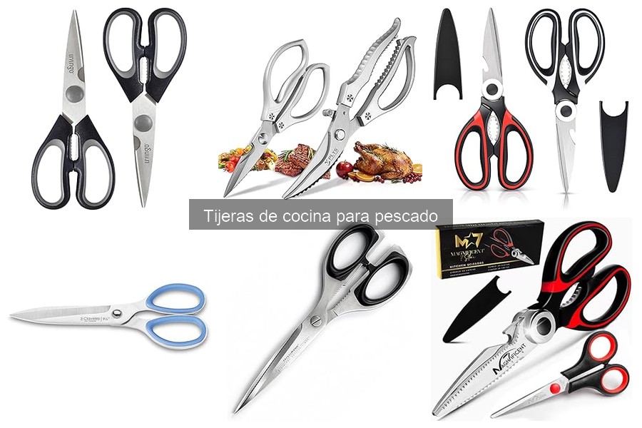 Guía de compra de tijeras de cocina para pescado