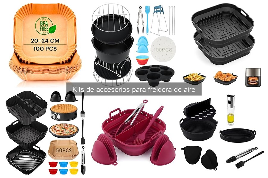 ** Guía de compra: Kits de accesorios para freidora de aire