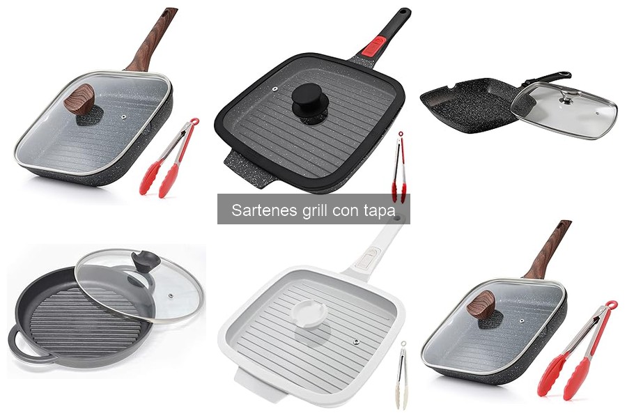 Guía de Compra: Sartenes Grill con Tapa Ideal para Ti