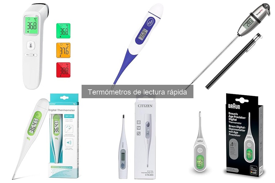Guía de compra: Termómetros de lectura rápida