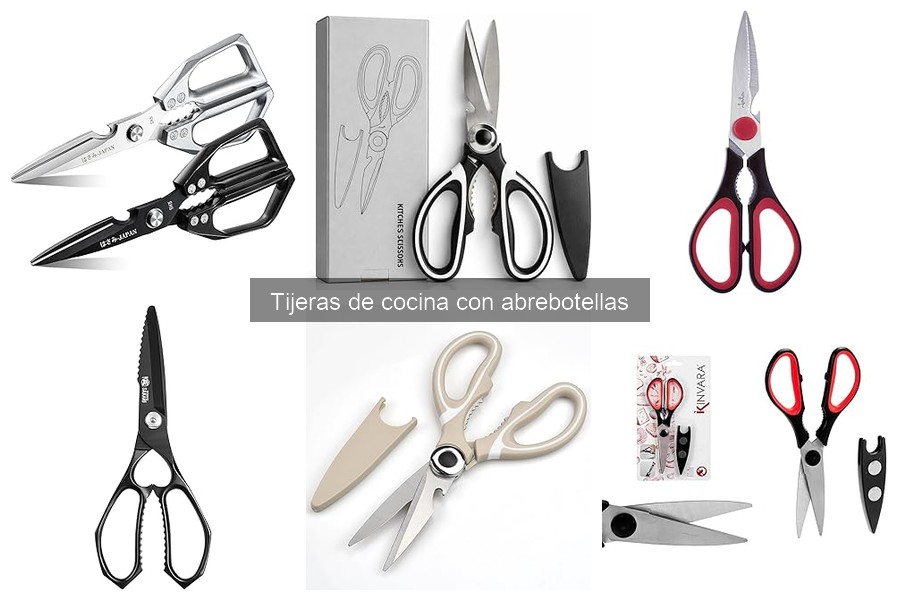 Guía de compra: Tijeras de cocina con abrebotellas