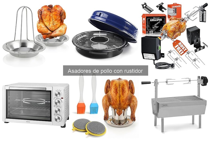 Guía de instalación de asadores de pollo con rustidor