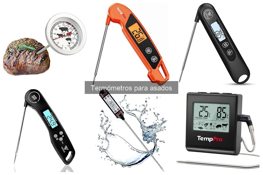 Guía para elegir el mejor termómetro para asados