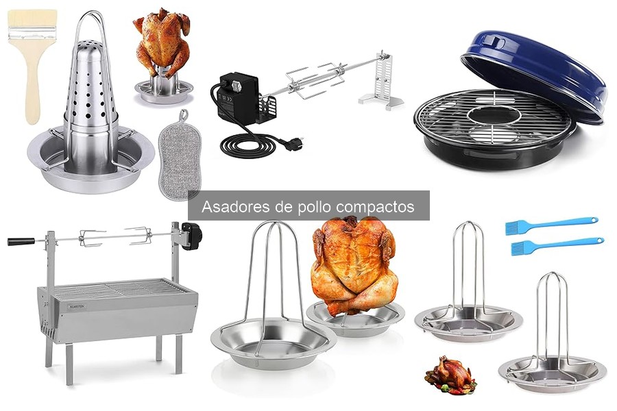 Guía para elegir un asador de pollo compacto ideal