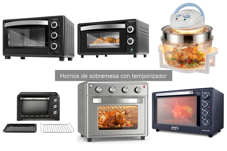 Guía para instalar un horno de sobremesa con temporizador