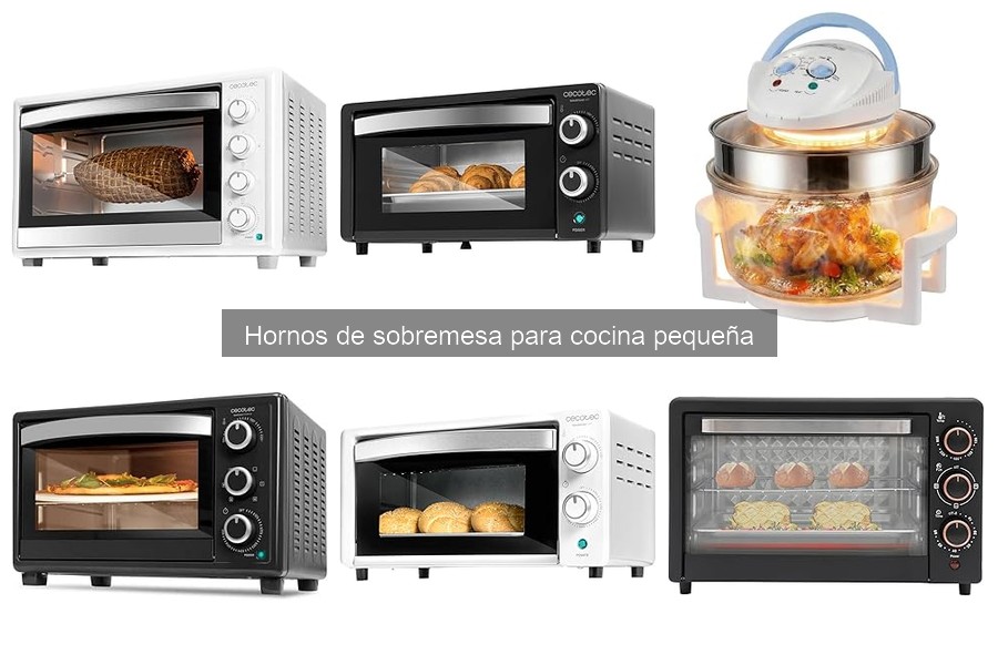 Horno de sobremesa vs. horno convencional: ¿Cuál elegir?