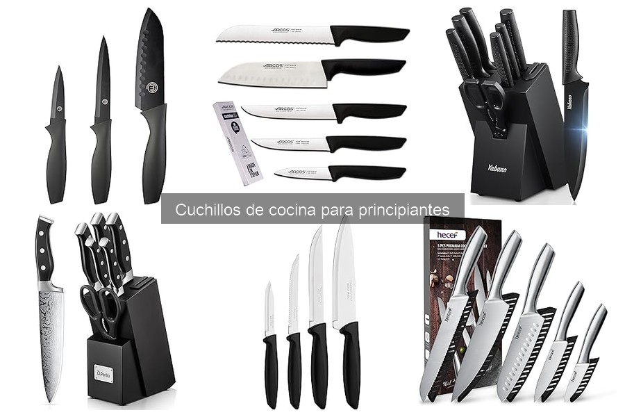 Los mejores cuchillos de cocina para regalar a principiantes