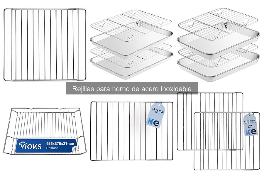 Mantenimiento de rejillas para horno de acero inoxidable