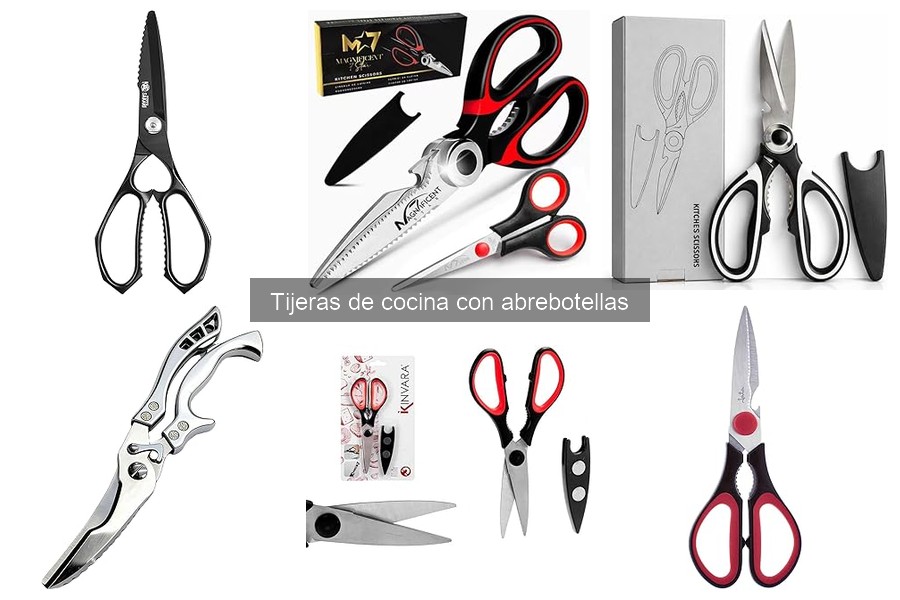 Mantenimiento de Tijeras de Cocina con Abrebotellas