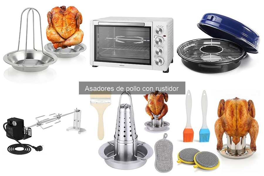Mantenimiento y limpieza de asadores de pollo con rustidor