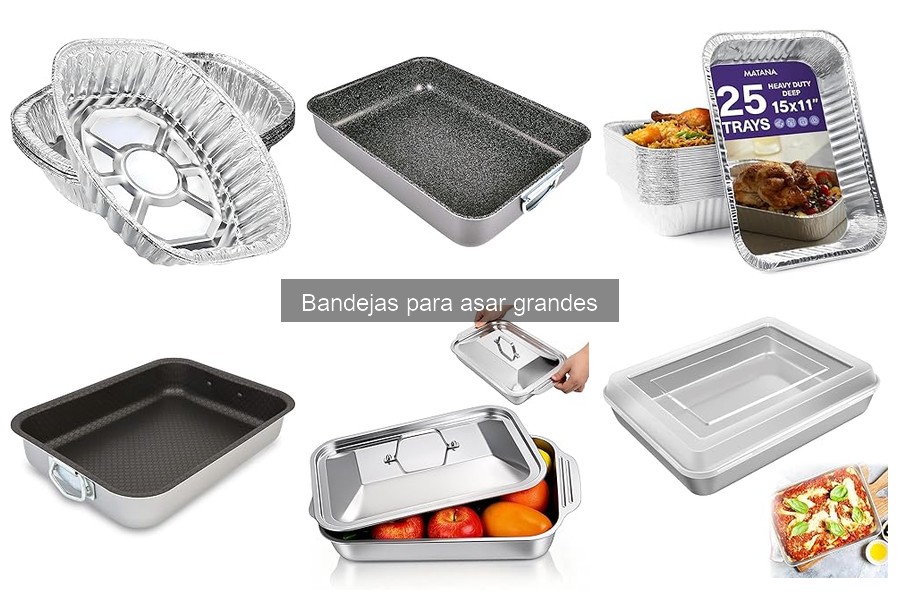 Mantenimiento y limpieza de bandejas para asar grandes