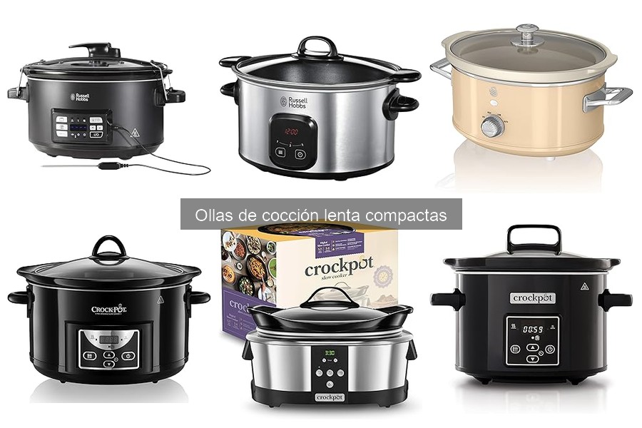 Mantenimiento y limpieza de ollas de cocción lenta compactas