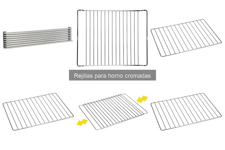 Mantenimiento y limpieza de rejillas para horno cromadas