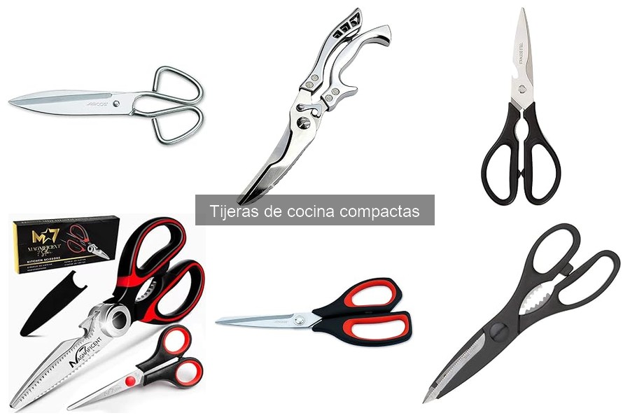 Mantenimiento y limpieza de tijeras de cocina compactas