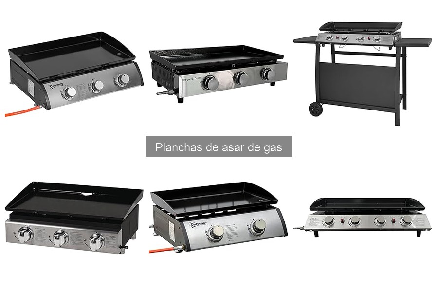 Mejores accesorios para planchas de asar de gas