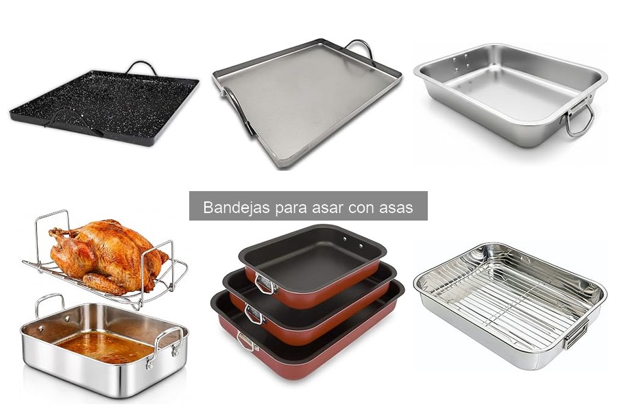 Mejores bandejas para asar con asas en 2023: comparativa