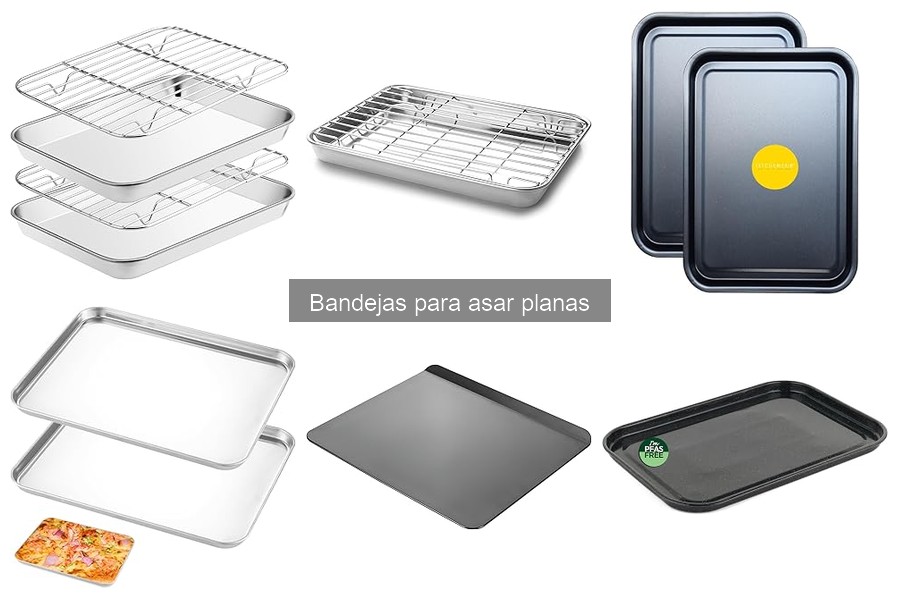Mejores bandejas para asar planas en 2023: comparativa